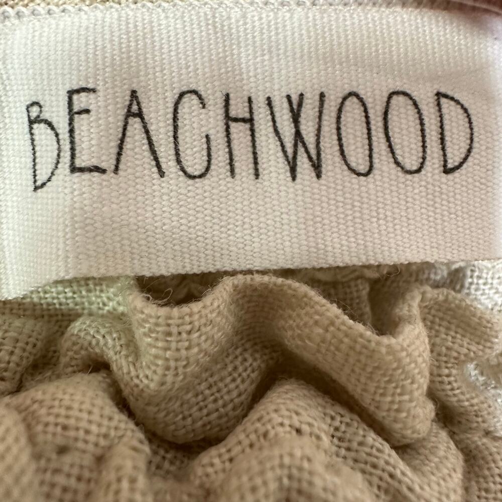 Beachwood Baby The Ziggy Dress Moon Linen Maxi Dress Size Large - Picture 4 of 8